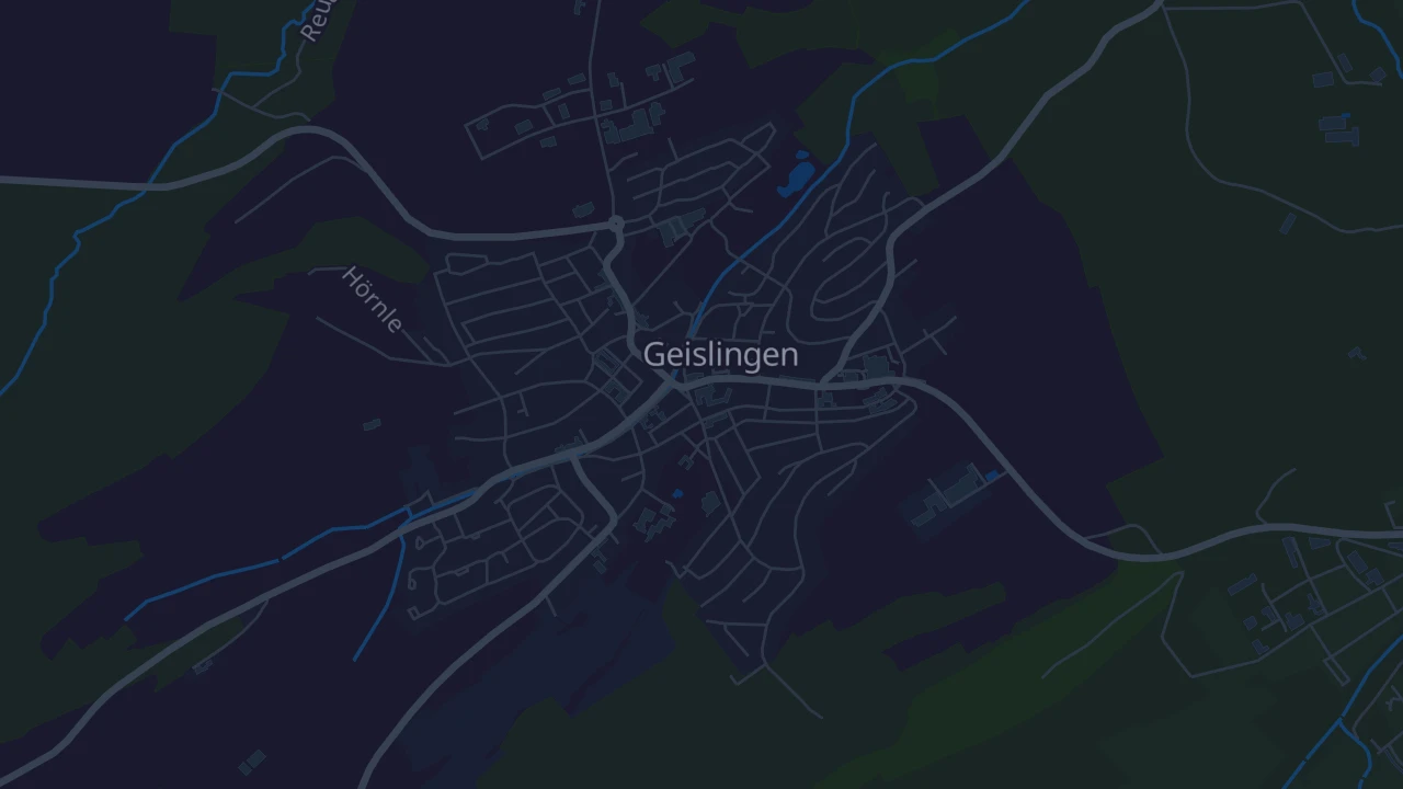 Karte von Geislingen