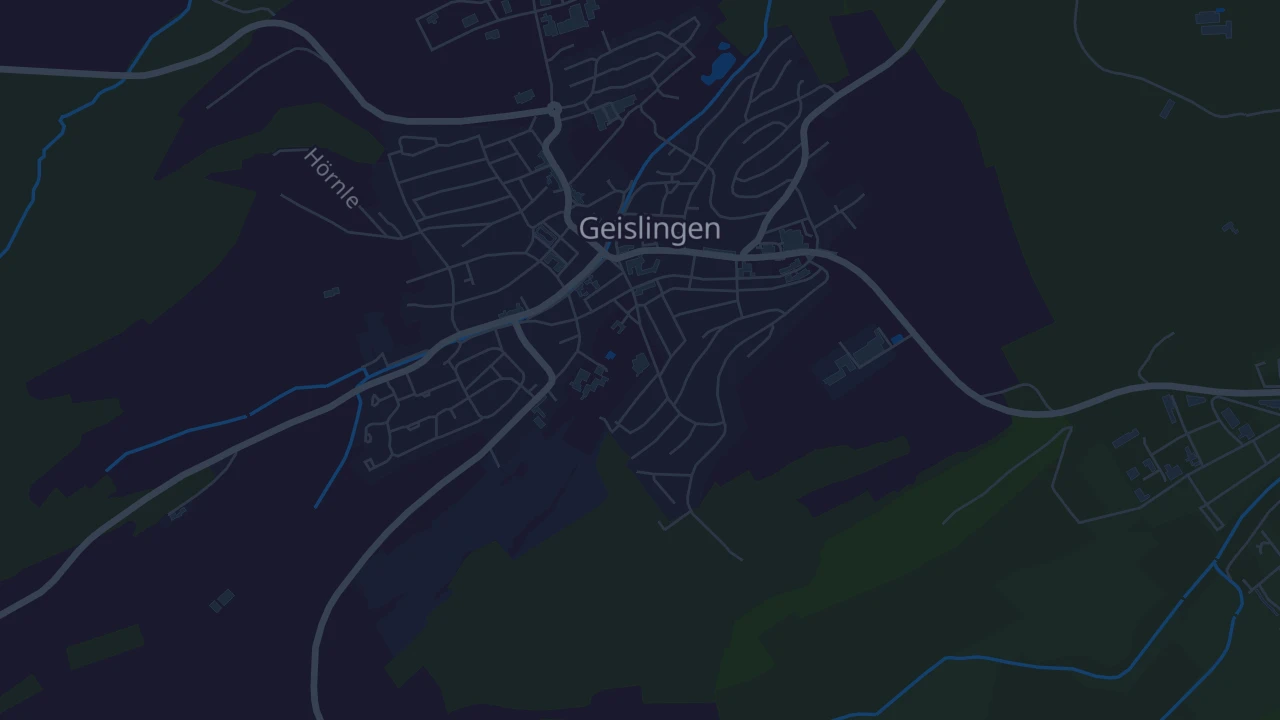 Karte von Geislingen