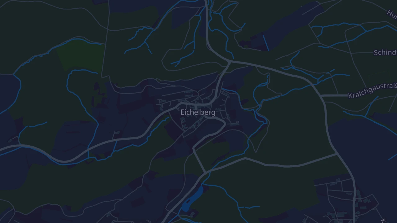 Karte von Östringen