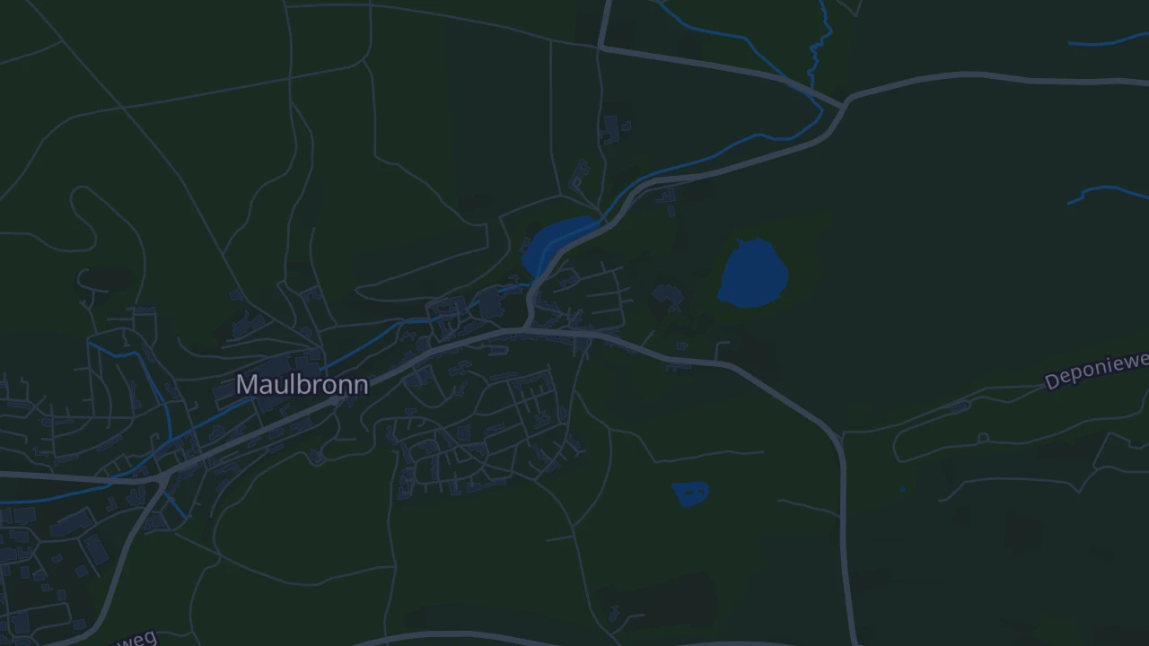 Karte von Maulbronn