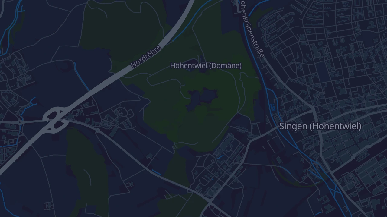 Karte von Singen (Hohentwiel)