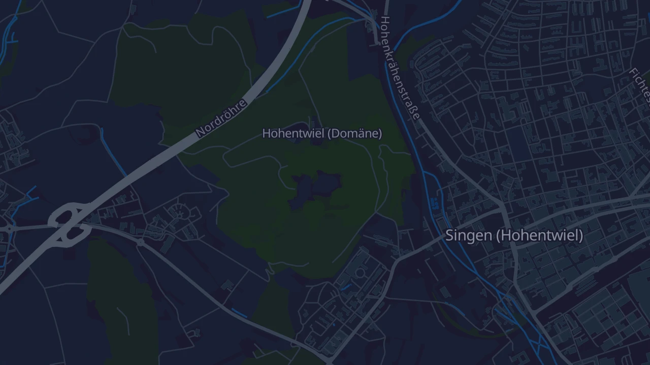 Karte von Singen (Hohentwiel)