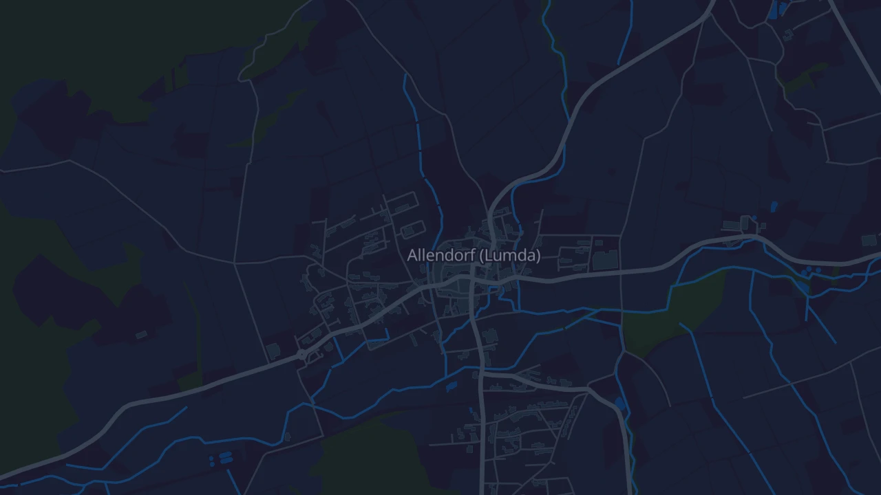 Karte von Allendorf (Lumda)