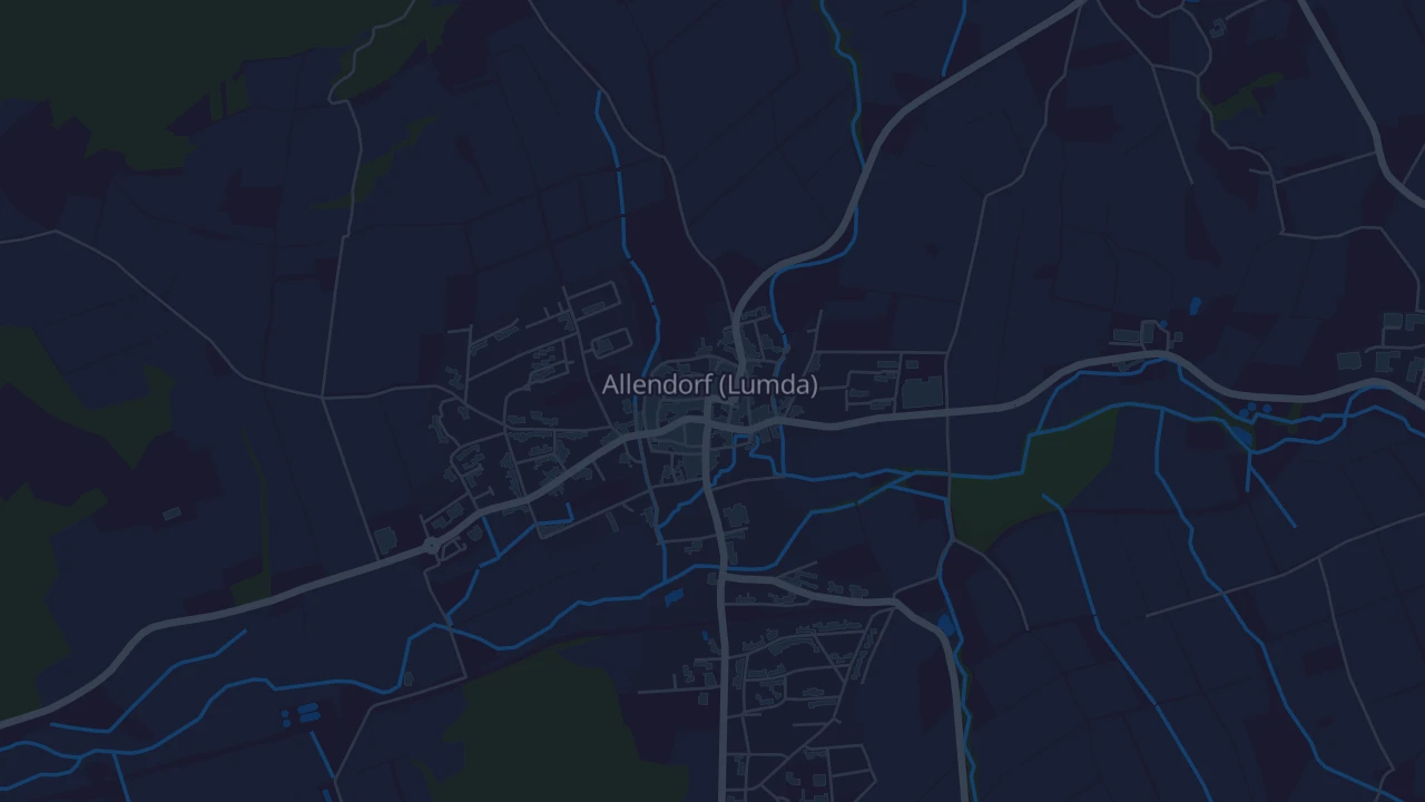 Karte von Allendorf (Lumda)