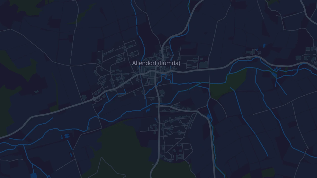 Karte von Allendorf (Lumda)