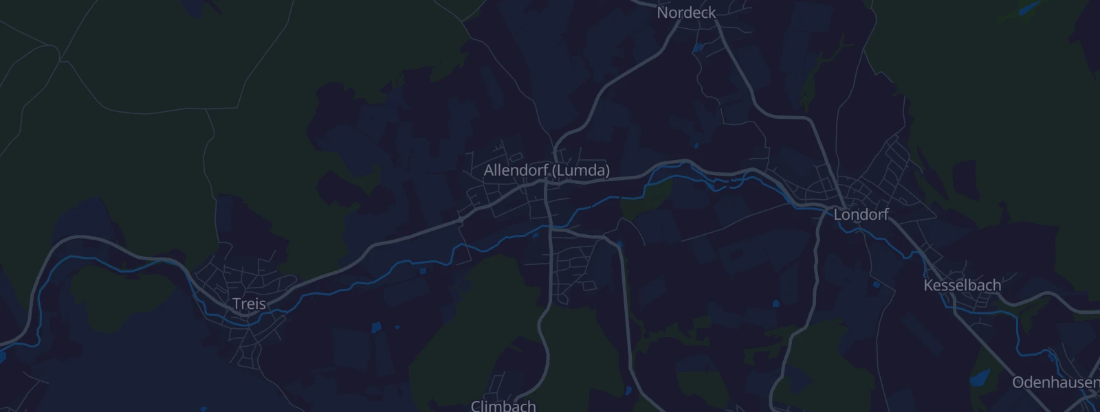 Karte von Allendorf (Lumda)