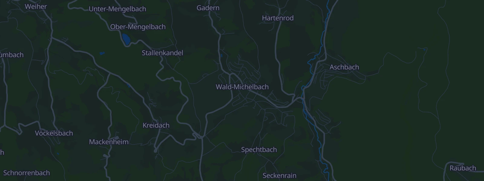 Karte von Wald-Michelbach