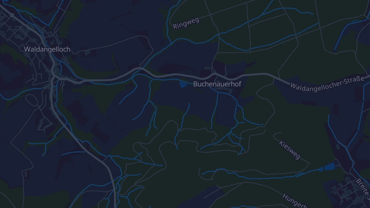 Karte von Sinsheim