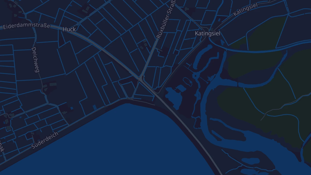 Karte von Tönning