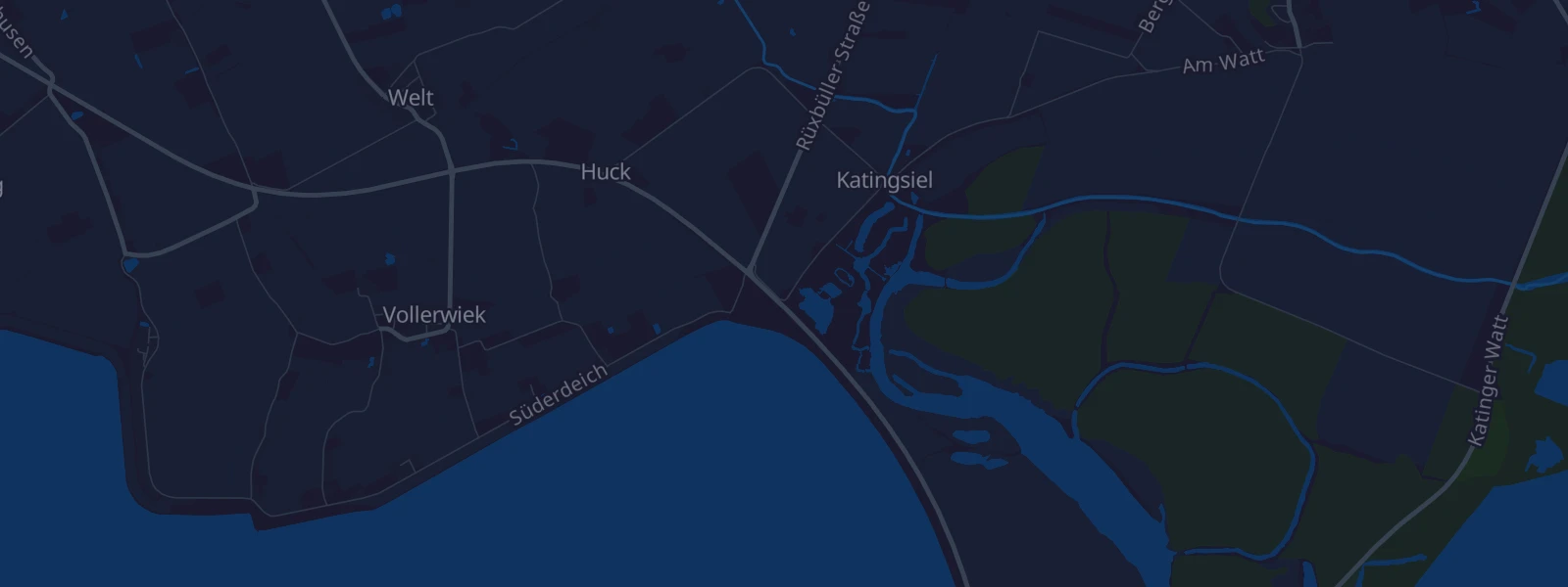Karte von Tönning