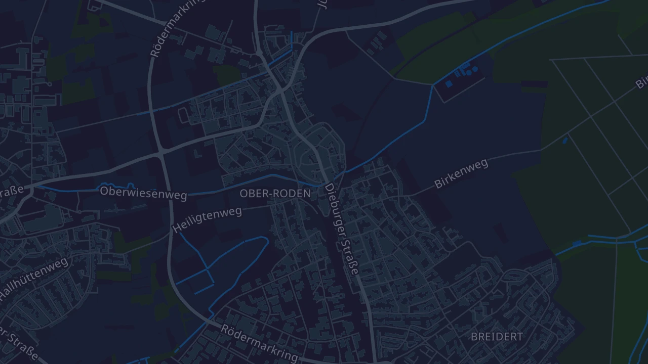 Karte von Rödermark