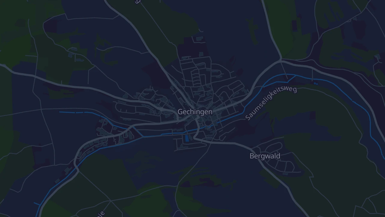 Karte von Gechingen