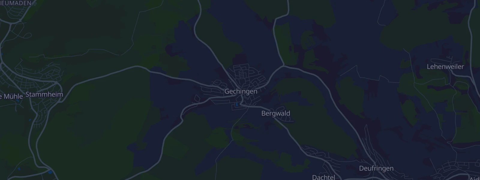 Karte von Gechingen
