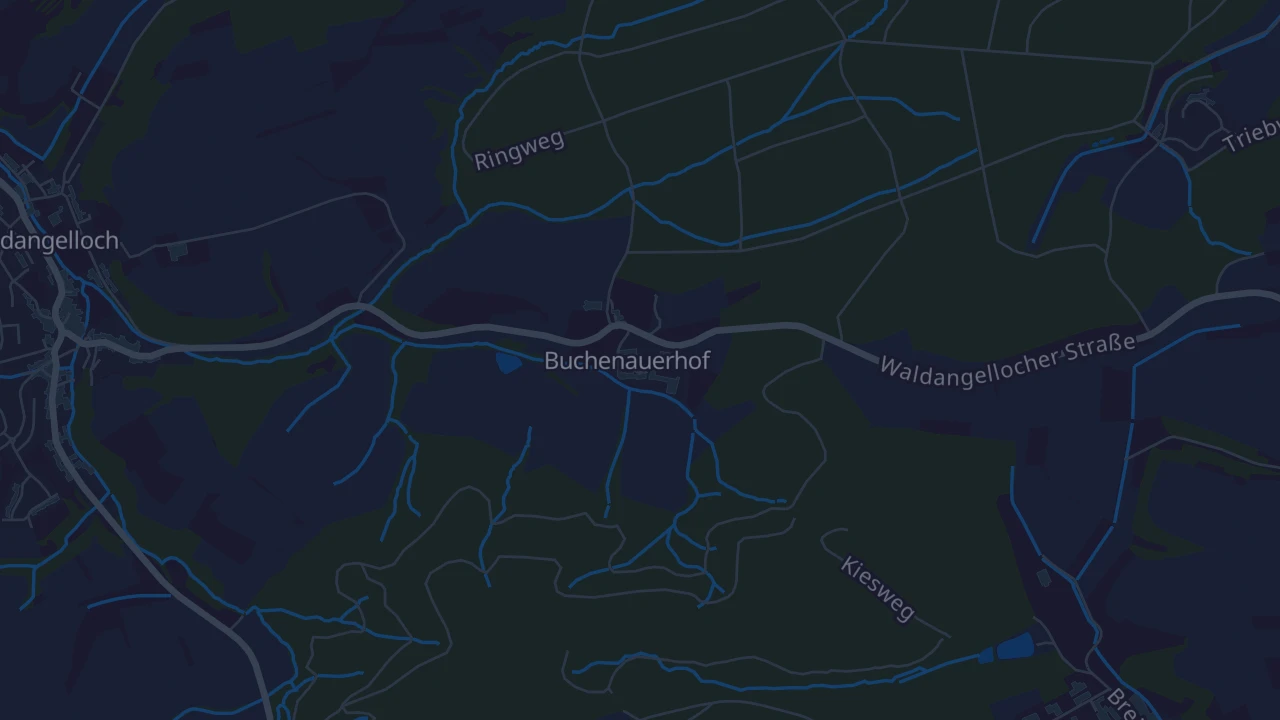 Karte von Sinsheim