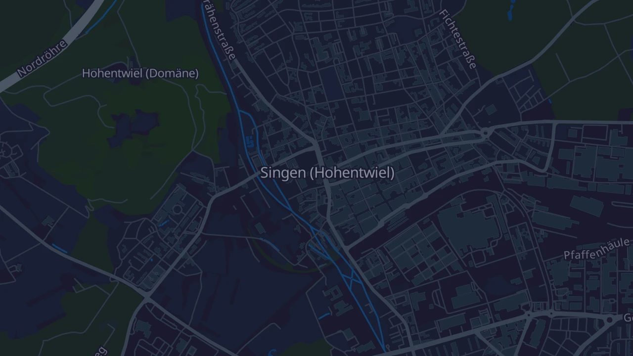 Karte von Singen (Hohentwiel)