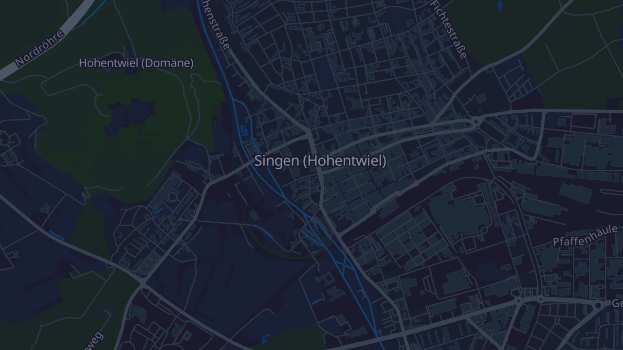 Karte von Singen (Hohentwiel)