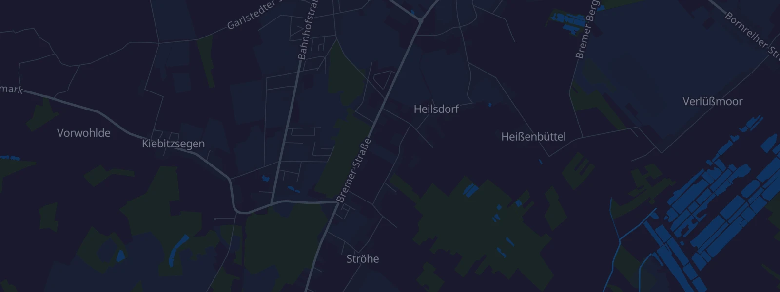 Karte von Hambergen