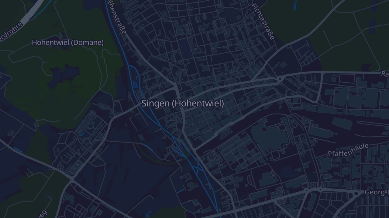 Karte von Singen (Hohentwiel)