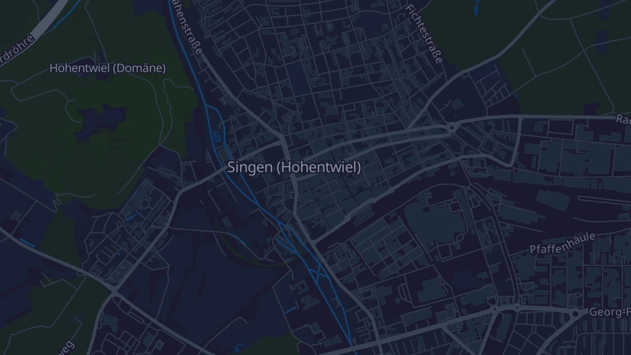 Karte von Singen (Hohentwiel)