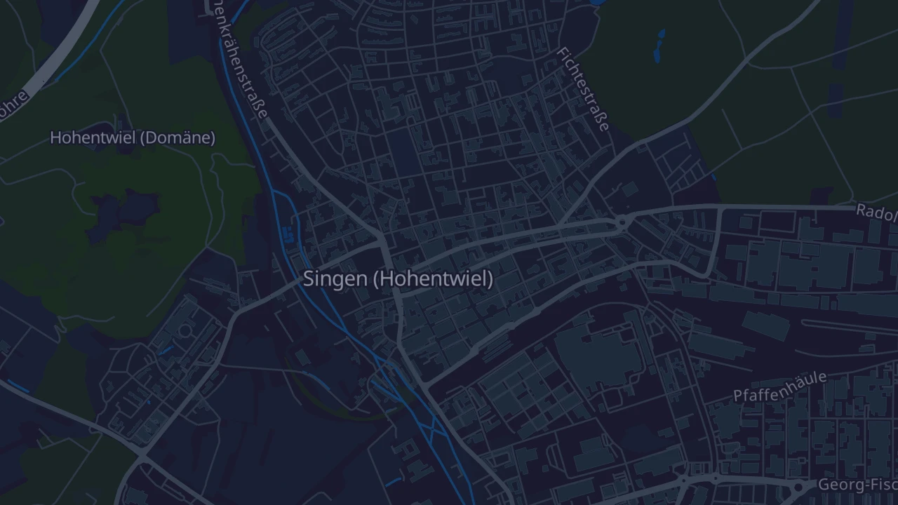Karte von Singen (Hohentwiel)