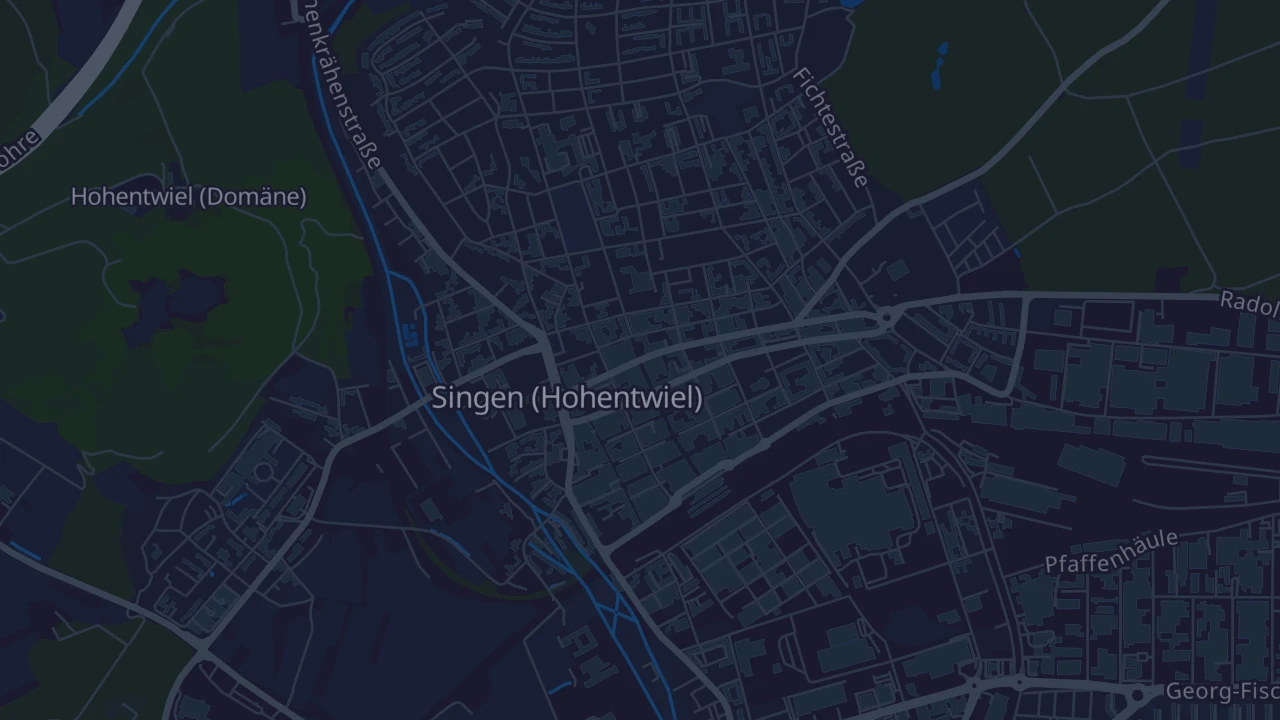 Karte von Singen (Hohentwiel)