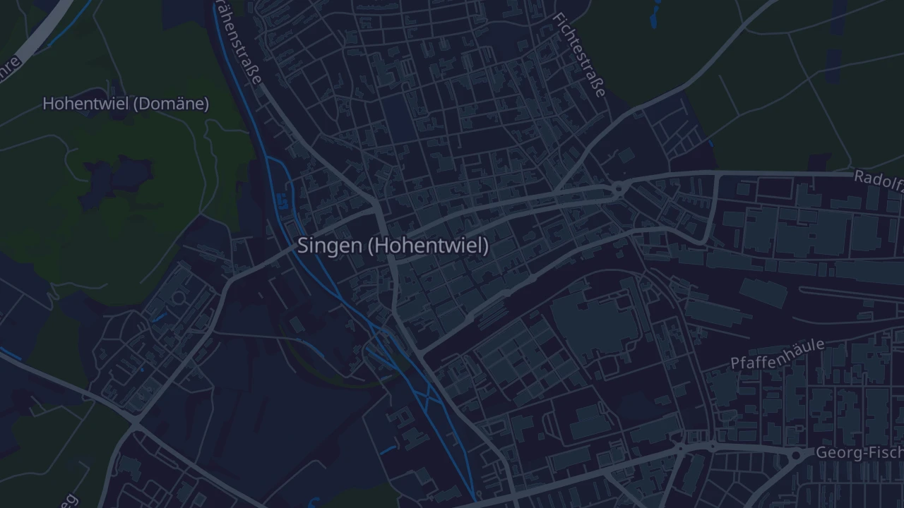 Karte von Singen (Hohentwiel)