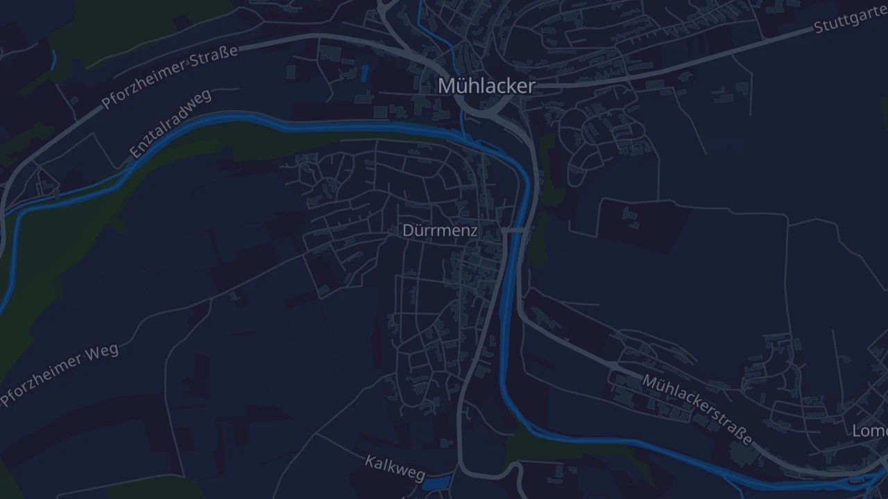 Karte von Mühlacker