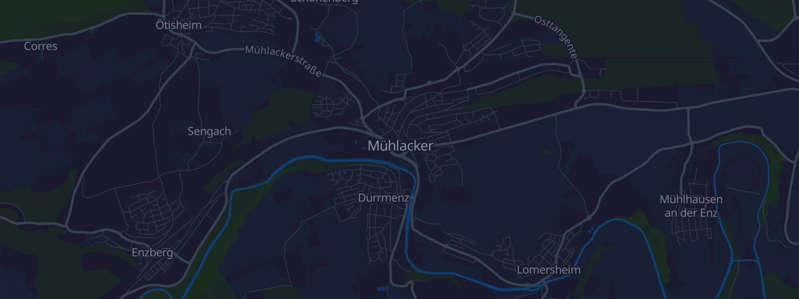Karte von Mühlacker
