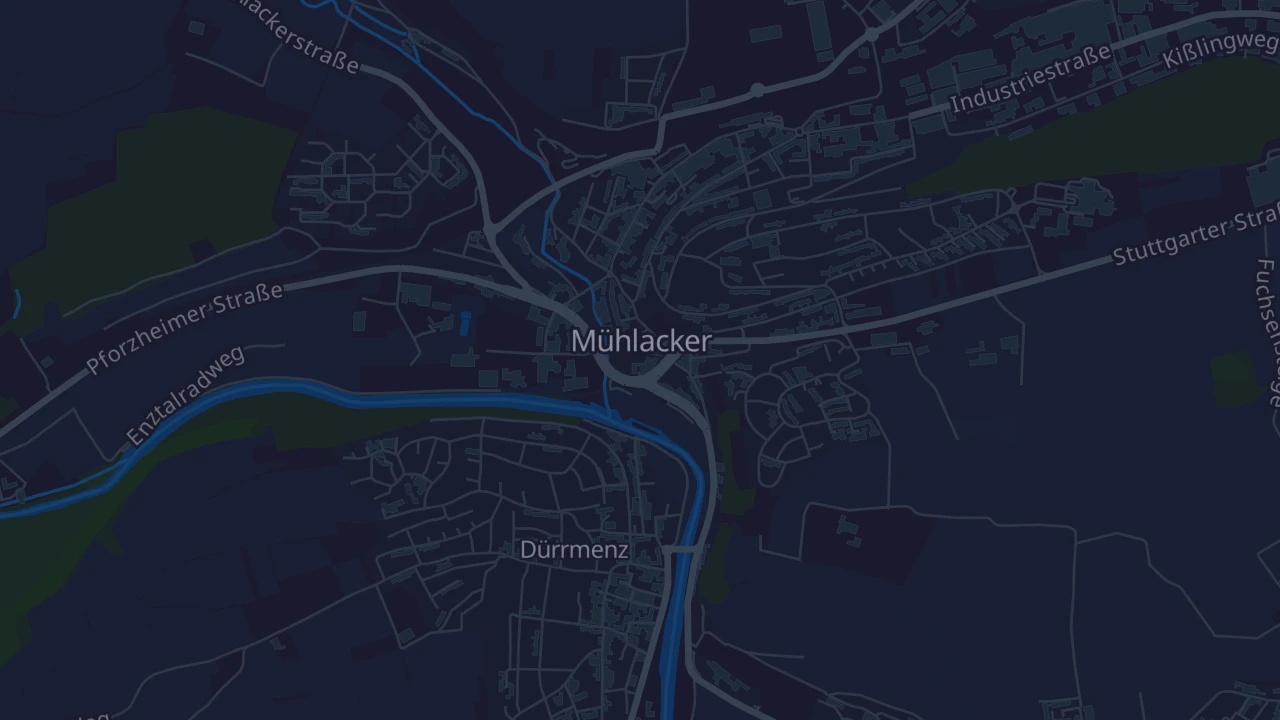 Karte von Mühlacker