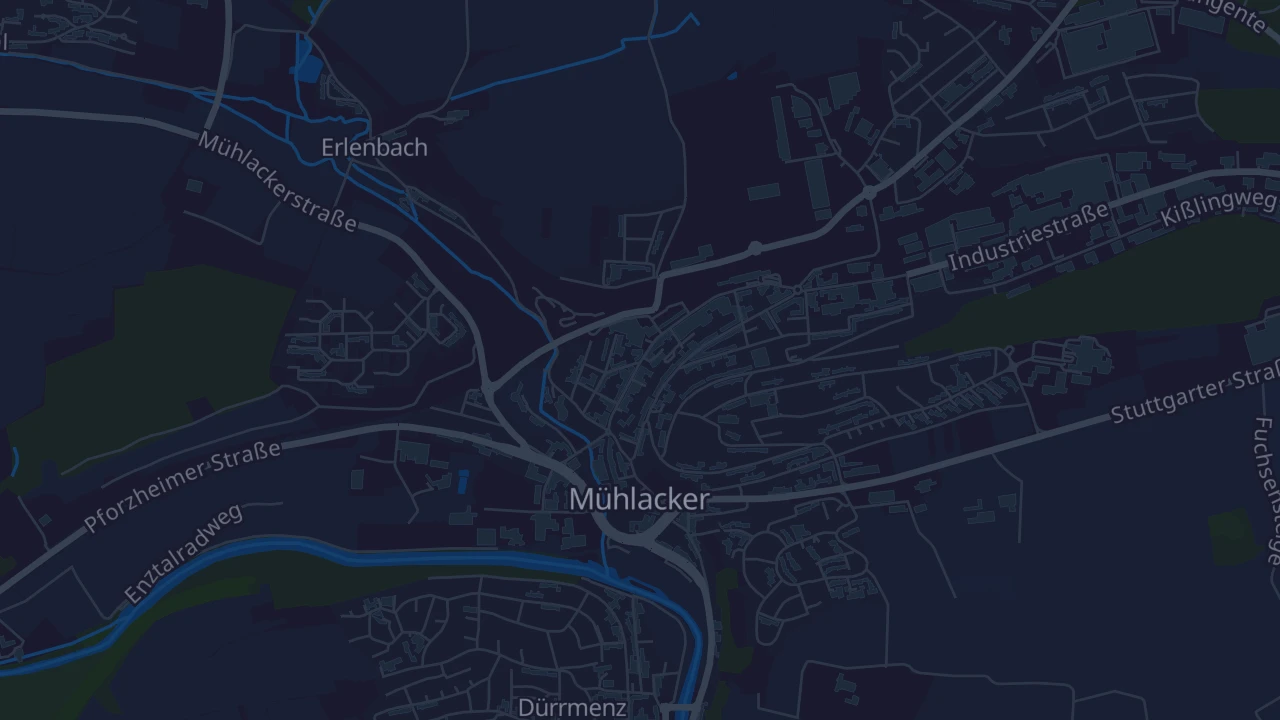 Karte von Mühlacker