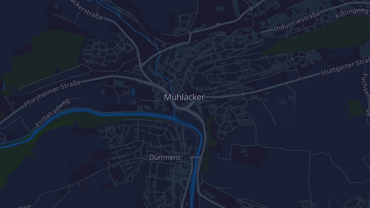 Karte von Mühlacker
