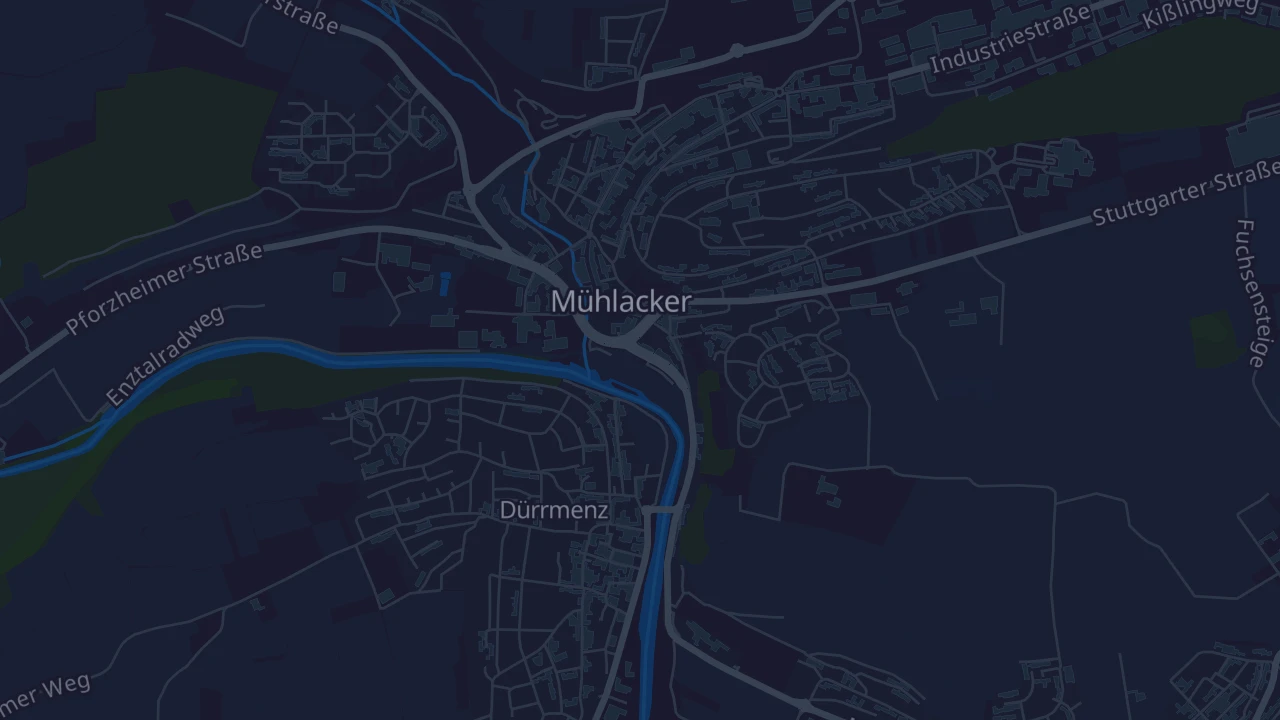 Karte von Mühlacker