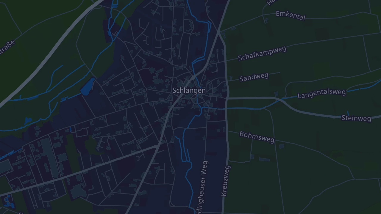 Karte von Schlangen