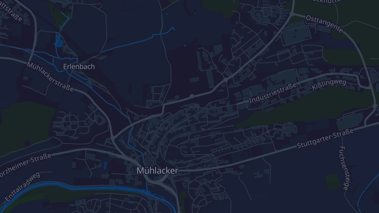 Karte von Mühlacker