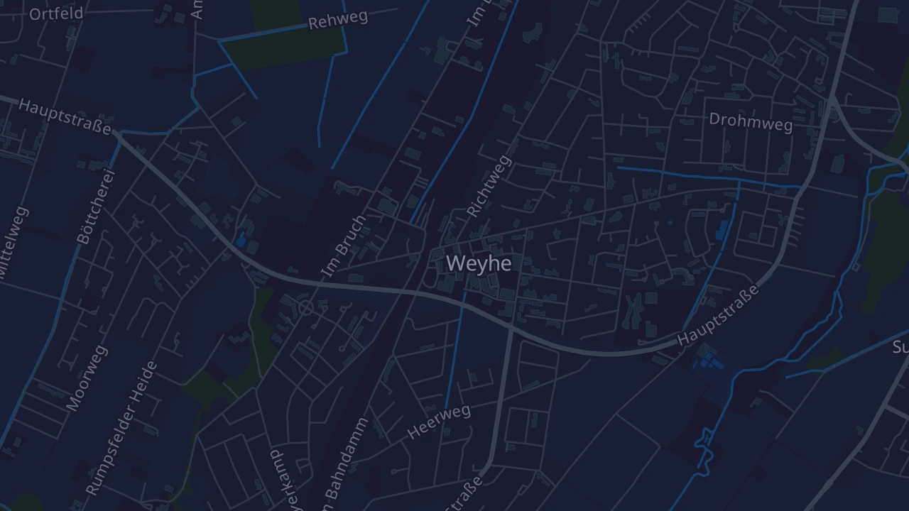 Karte von Weyhe