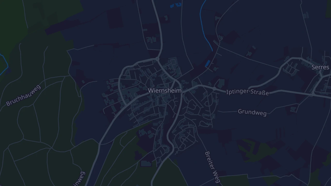 Karte von Wiernsheim