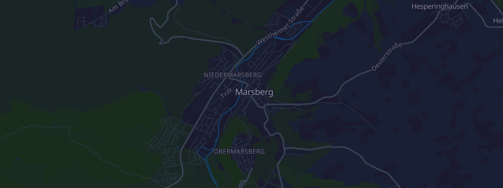 Karte von Marsberg