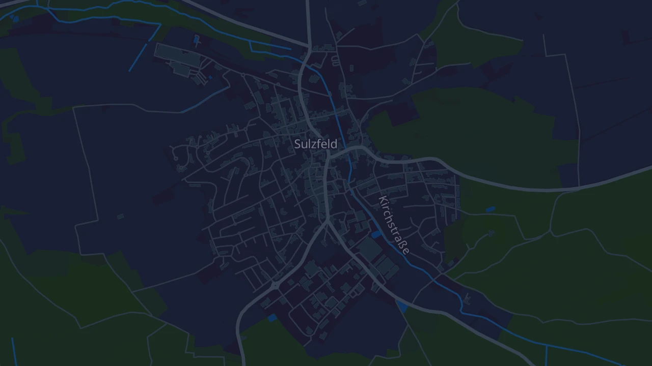 Karte von Sulzfeld