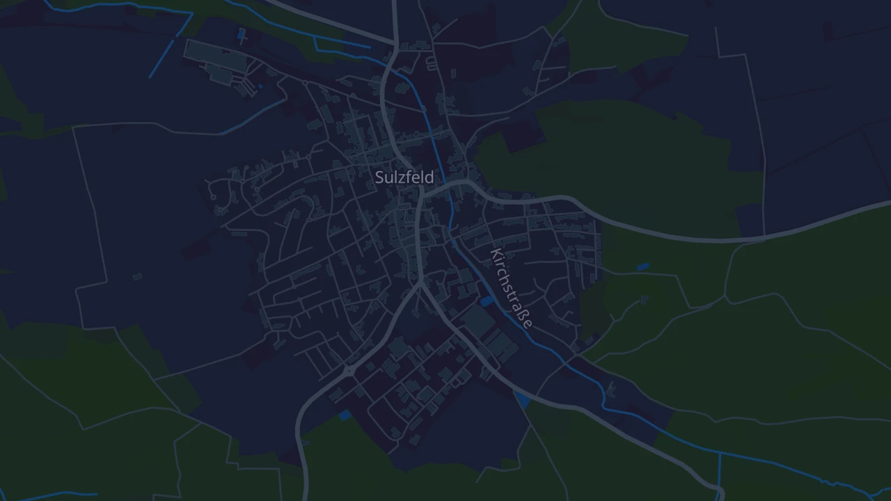 Karte von Sulzfeld