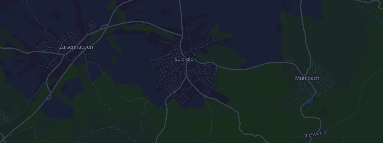 Karte von Sulzfeld