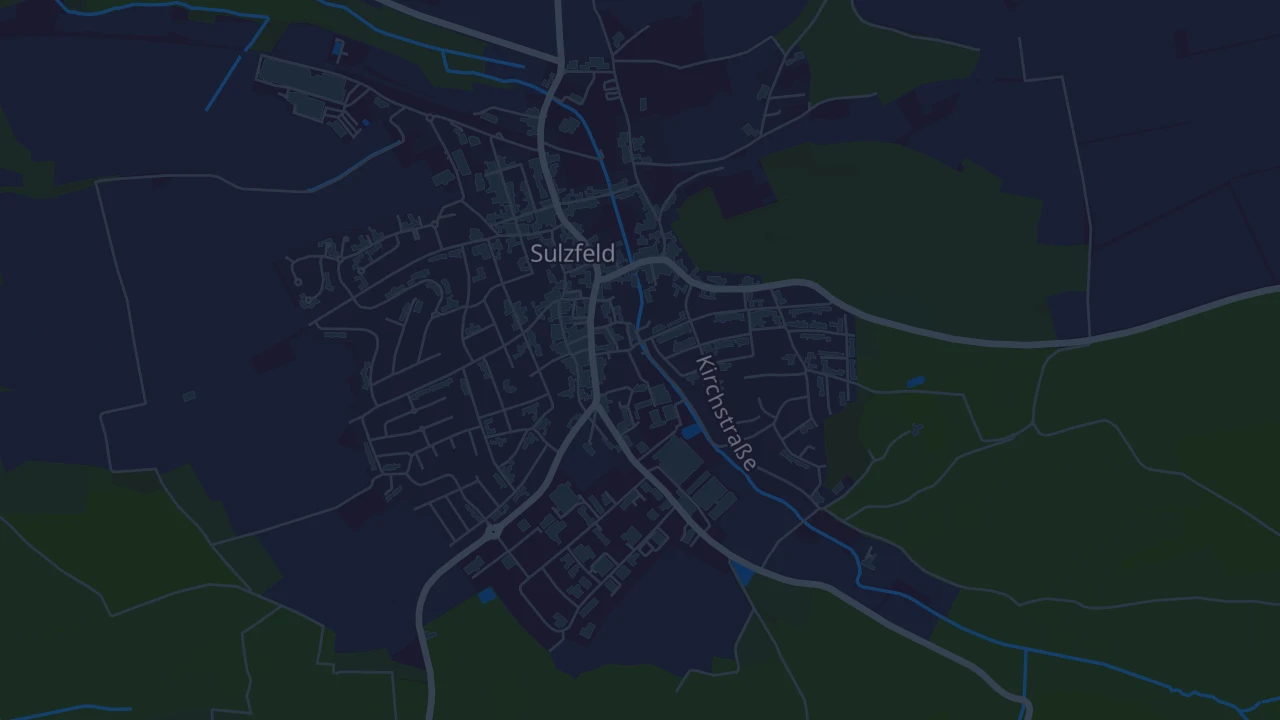 Karte von Sulzfeld