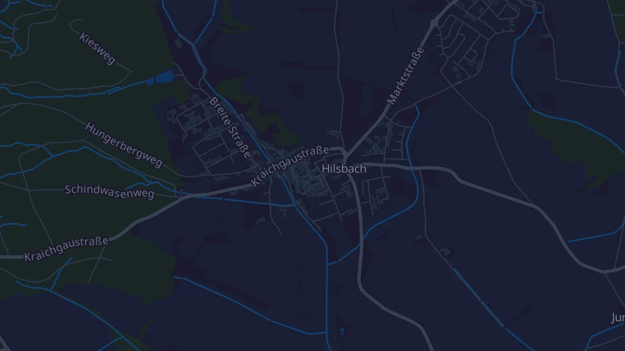Karte von Sinsheim