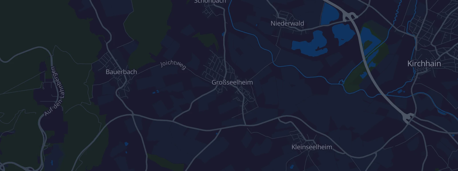 Karte von Kirchhain-Großseelheim