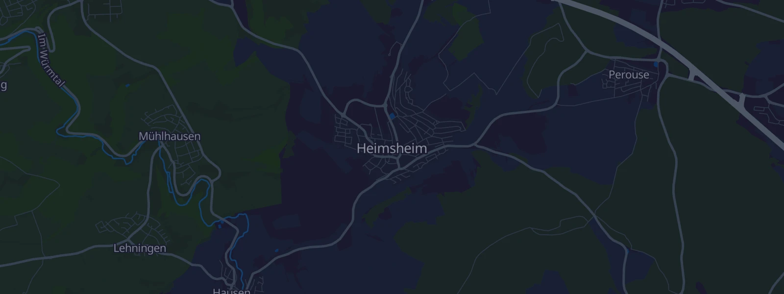 Karte von Heimsheim
