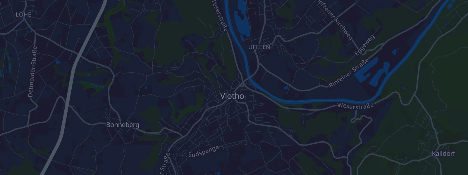 Karte von Vlotho