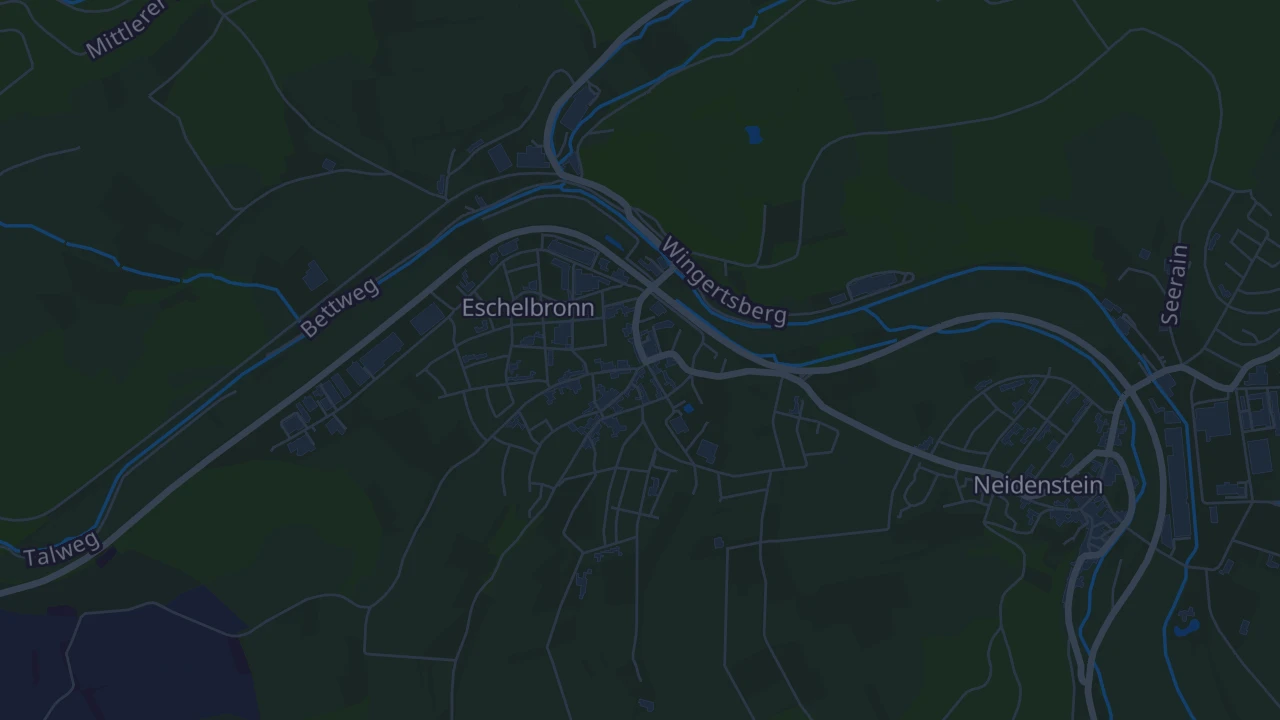 Karte von Eschelbronn