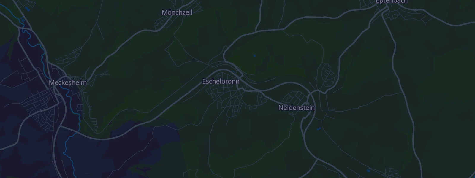 Karte von Eschelbronn