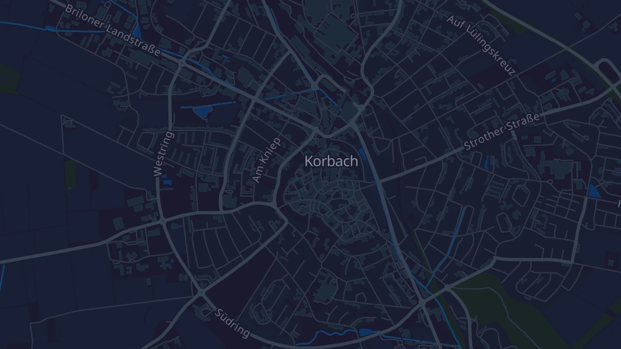 Karte von Korbach