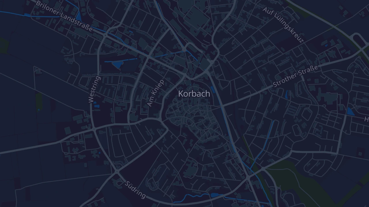Karte von Korbach