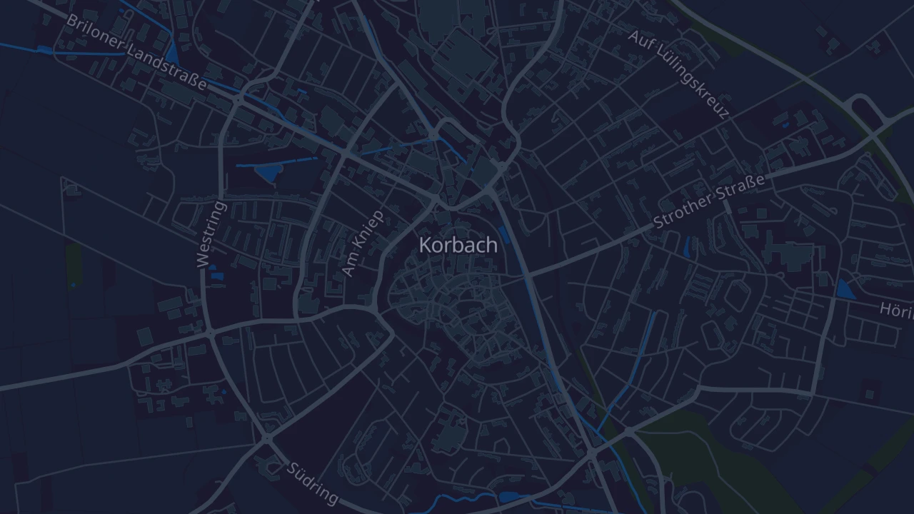 Karte von Korbach